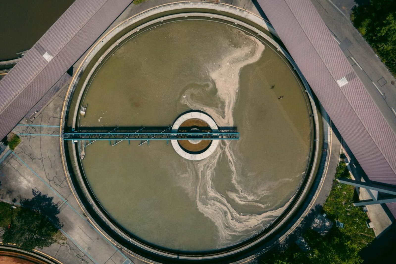 puente decantador